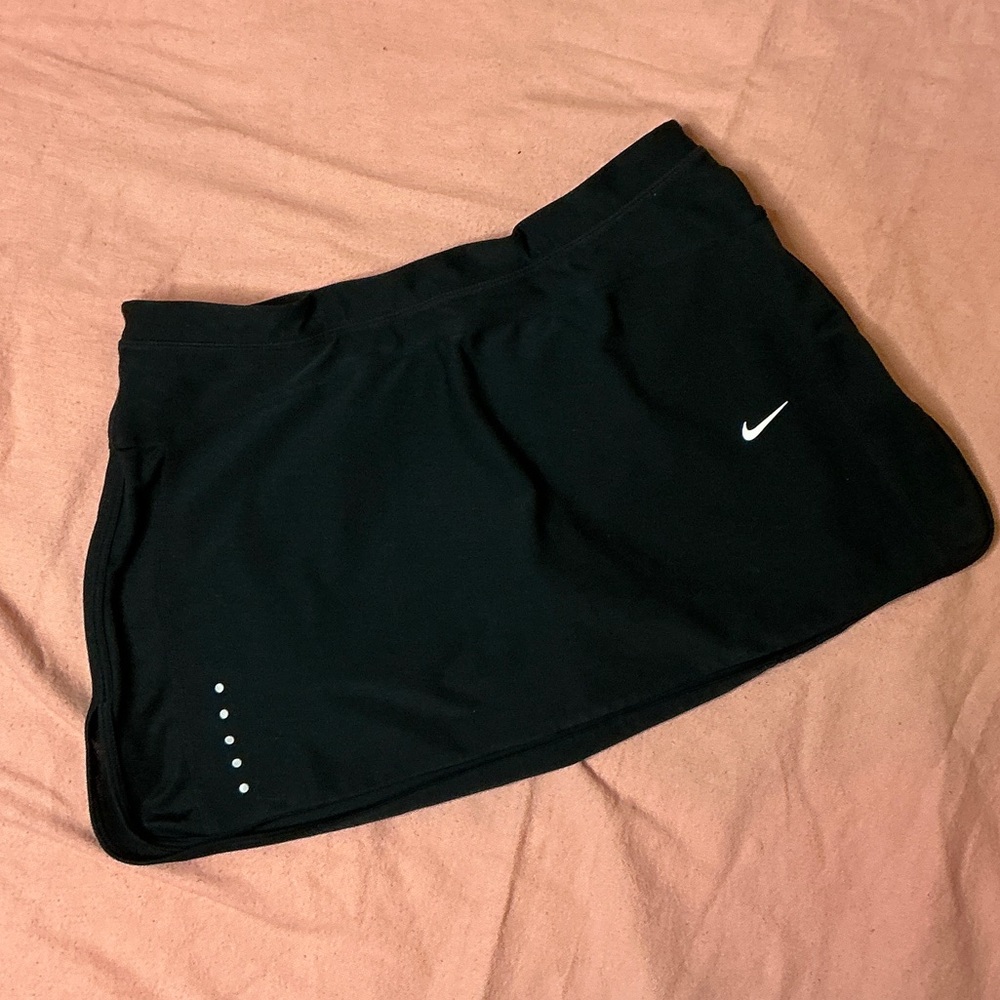 Nike Black Skirt with White Logo